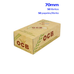 «OCB» display Regular Organic with 50 booklets of 50 papers each.