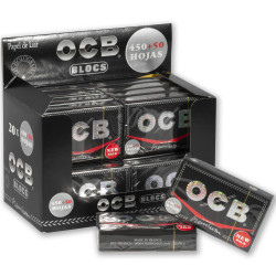 4T. «OCB PREMIUN BLOCK» display 20 Blocks 500 1.1/4