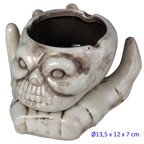 1T. Cenicero de mesa «Calavera»