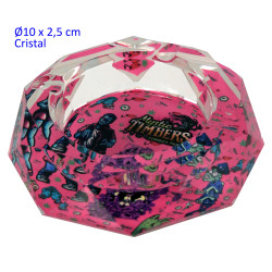 1T. Cenicero de mesa cristal
