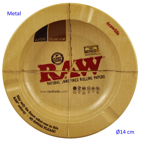 4T. «RAW» Cenicero metálico Ø 14 cm.