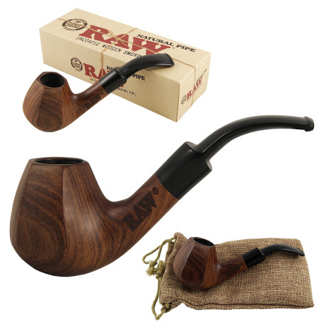4T. «RAW» Cachimba madera