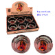 1T. Expositor con 6 ceniceros cristal