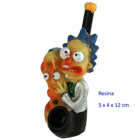 1T. Pipa de resina «Rick & Morty»
