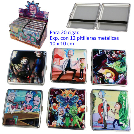 1T. Expositor con 12 pitilleras para 20 cigarrillos