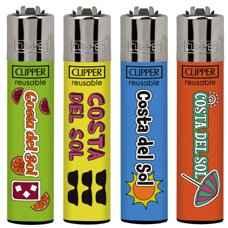 4T. Clipper «COSTA DEL SOL 2023» Exp. 48 encendedores
