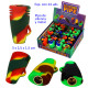 5T. Display 24 silicone pipes assorted colors