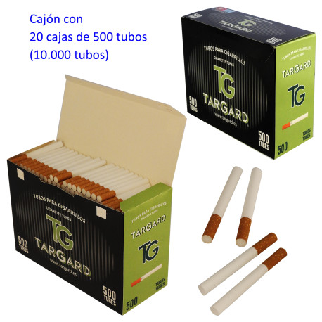 5T.  500 tubos Cajón con 20 cajas «Tar Gard»