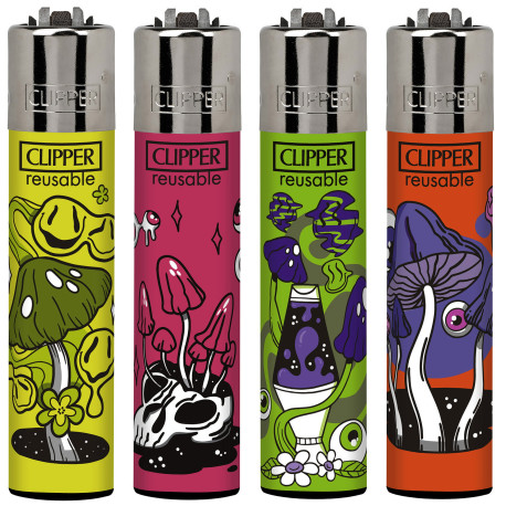 4T. Clipper «MELTING PSYCHO» Exp. 48 encendedores