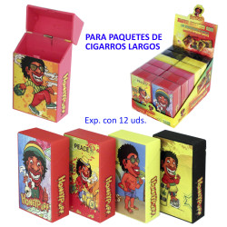 1T. Expositor con 12 tabaqueras acrílicas diseños surtidos