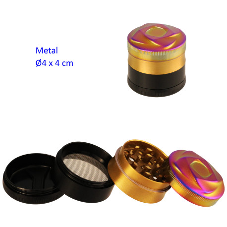 1T. Ø 4 cm. Grinder rainbow 4 partes
