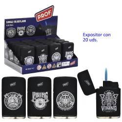 3T. Expositor con 20 encendedores turbo «Prof Vicking»