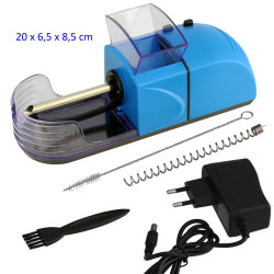 1T. Máquina eléctrica llenadora de tubos azul