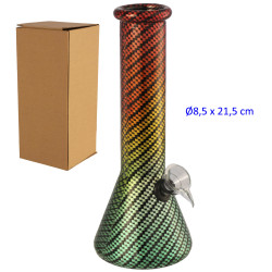 1T. 21,5 cm Bong de cristal