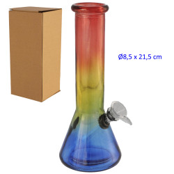 1T. 21,5 cm Bong de cristal