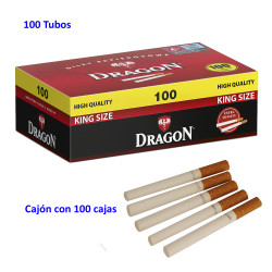 1T. 100 tubos Cajón con 100 cajas «DRAGON»