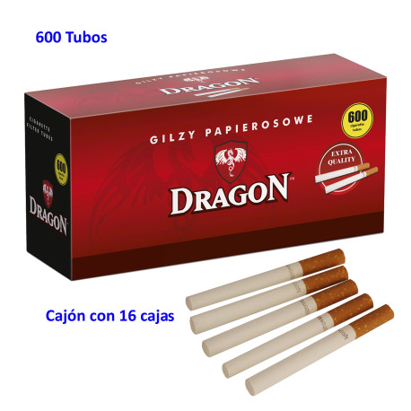 5T. 600 tubos Cajón con 16 cajas «DRAGON»