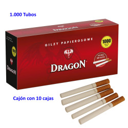 1T. 1.000 tubos Cajón con 10 cajas «DRAGON»
