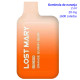 4T. «Elfbar Lost Mary 600» Orange Gummy Bear 20 mg. Vaper desechable