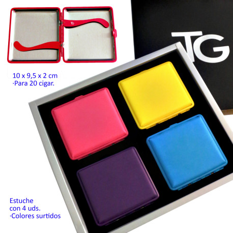 1T. Expositor con 4 pitilleras «TG» «» para 20 cigarrillos