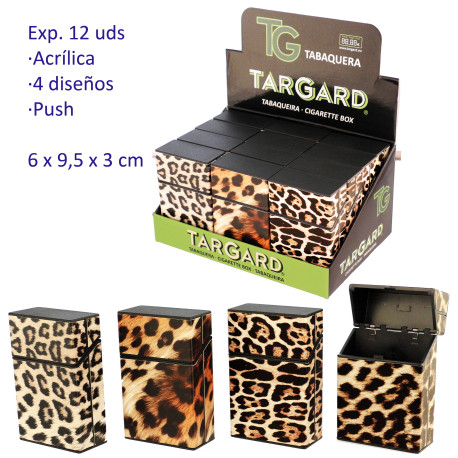 1T. Expositor con 12 tabaqueras acrílicas «TG»