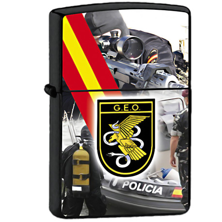 3T. Encendedor gasolina negro GEO.