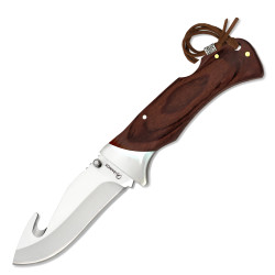 3T. 8,8 cm. hoja  navaja Albainox skinner stamina marron