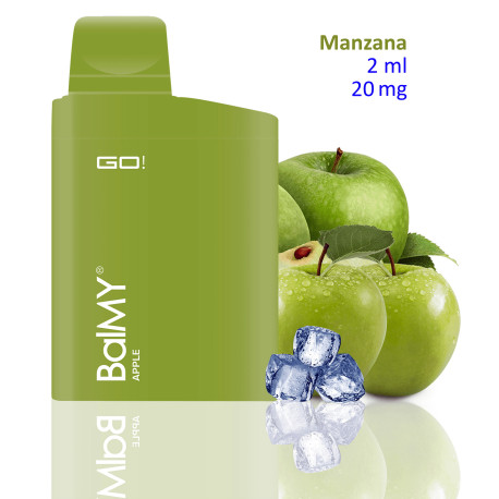 4T. Apple 20 mg. «BALMY GO »  Vaper desechable