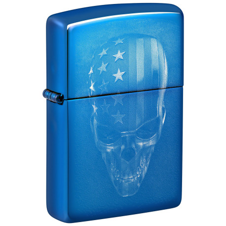 3T. Encendedor «Zippo» 20446 American Skull Design