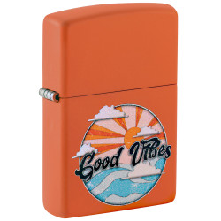 3T. Encendedor «Zippo» 231 Good Vibes orange