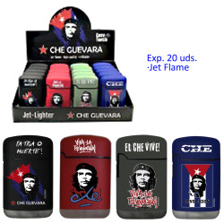 3T. Expositor 20 encend. turbo jet «Easy Torch 8» CHE GUEVARA