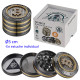 3T. Ø5 cm. grinder aluminio «CHAMP-HIGH» Bitcoin