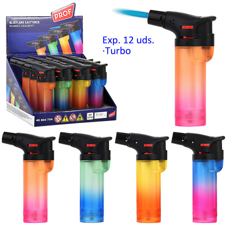 3T. Expositor con 12 encendedores turbo «Prof» Rubber