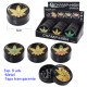 3T. Expositor con 9 grinders «CHAMP-HIGH» Golden Leaf