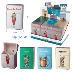 3T. Expositor con 12 tabaqueras «Champ» Cocktail