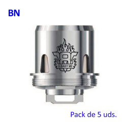 4T. Pack 5 Smok Tfv8 X Baby Q2 Coil  (0.4ohm)
