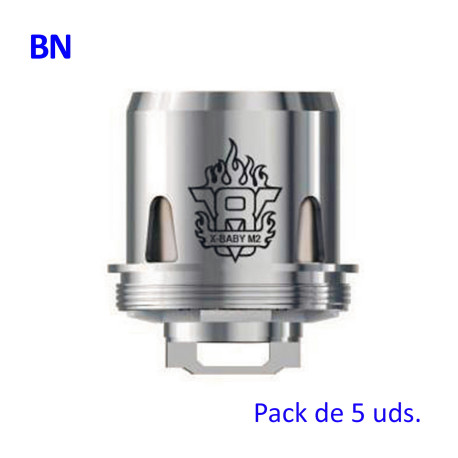 4T. Pack 5 Smok Tfv8 X Baby Q2 Coil  (0.4ohm)