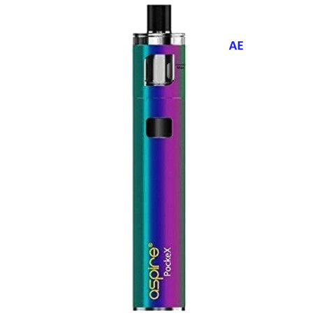 4T. Rainbow «Aspire PockeX Pocket AIO»  Starter Kit con repuestos y accesorios