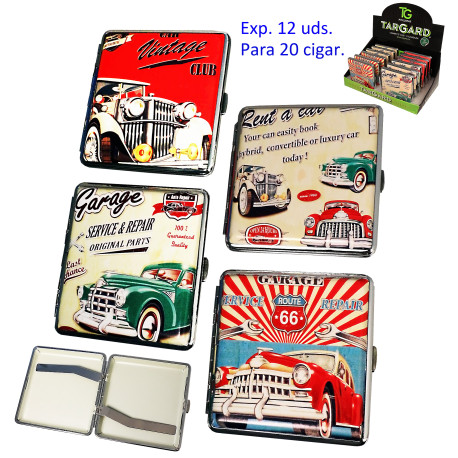 1T. Expositor con 12 pitilleras «TG» «Garaje» vintage