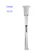 3T. 12 cm. Pipa Chillum de cristal