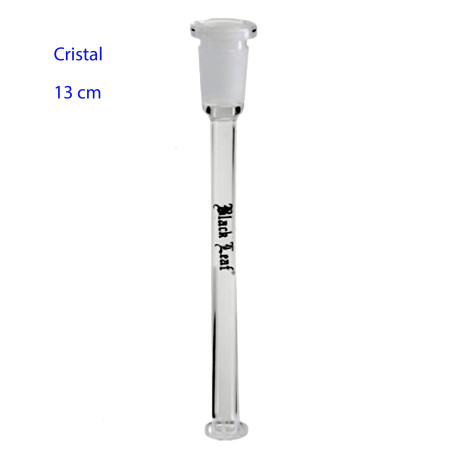 3T. 13 cm. Pipa Chillum de cristal
