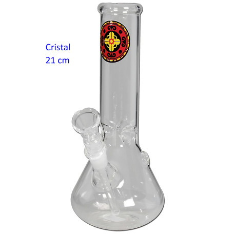 3T. 29,5 cm. Bong de cristal