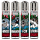 4T. Clipper «SHARK WEED» Exp. 48 encendedores