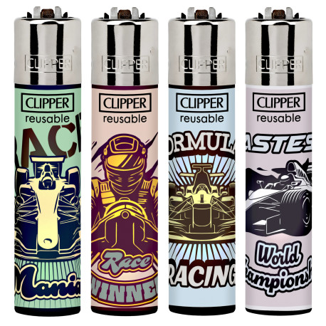 4T. Clipper «VINTAGE F1» Exp. 48 encendedores