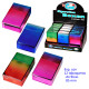 3T. Expositor con 12 tabaqueras acrílicas «COOL» Rainbow 85 mm