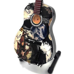 3T. Guitarra decorativa en miniatura réplica The Cure