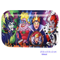1T. Bandeja para liar diseño exclusivo «TG» Malvadas 27,5 x 17,5 cm.