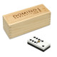 3T. Domino competition in wooden box