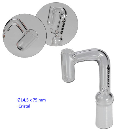 3T. Banger de cristal 75mm x  Ø 14,5mm