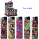 3T. Expositor con 50 encendedores piezo «Prof» Hippie